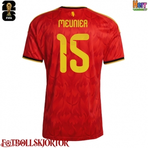 Belgien Thomas Meunier #15 Hemmatröja VM 2026 Kortärmad